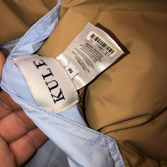 KULE Colorful Puffer Vest - Blue, Red, Tan, Yellow - Picture 8 of 9